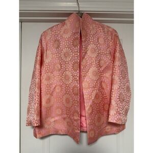 Connie Roberson, Peach Daisy Stella Jacket, Women's Size Small